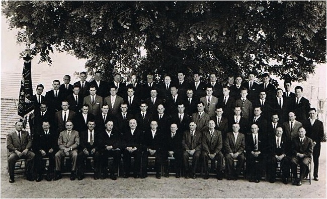 MGV, Männergesangverein, Silberbrunnen-Eintracht, Bahlingen, erstes Vorstandsgremium 1965